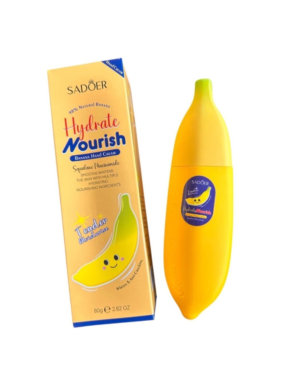 Hand cream Hydration Nourishing Banana Hand Lotion Squalene Niacinamide NEW PC - Picture 2 of 3
